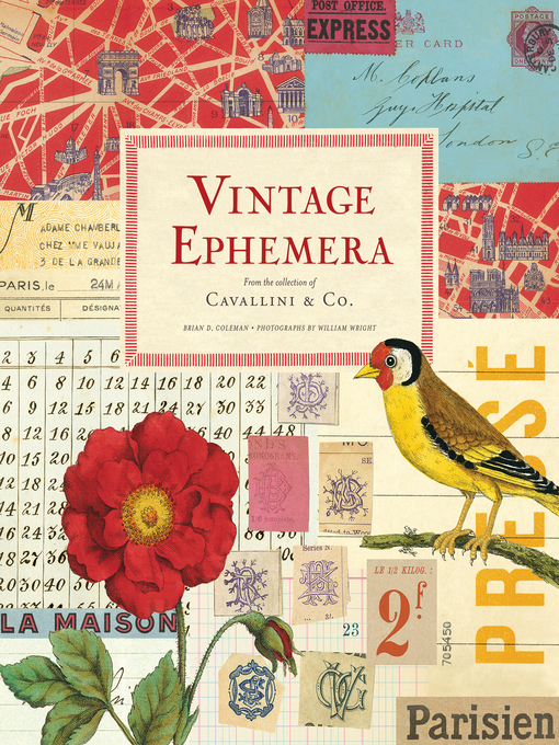 Title details for Vintage Ephemera by Brian Coleman - Available